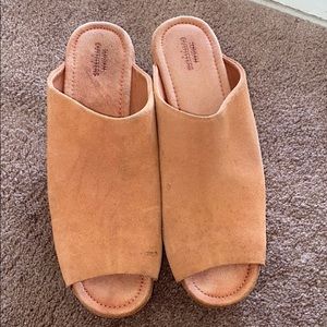 Urban Outfitters Wedge Clogs